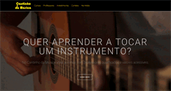 Desktop Screenshot of cantinhodamusica.net